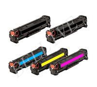 KIT 5 Toner Compatibile per HP CF380A CF381A CF382A CF383A M476dn M476dw M476nw