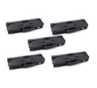 KIT 5 TONER COMPATIBILE SAMSUNG MLT-D101S SU696A D101S Bk Nero 1500 Pagine