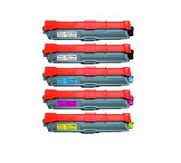 KIT 5 TONER TN241 TN245 COMPATIBILE BROTHER HL-3140CW 2 NERI E 1 PER COLORE