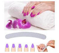 KIT 50 LIME BANANA GRANA 100/180 RICOSTRUZIONE UNGHIE GEL UV NAIL MANICURE