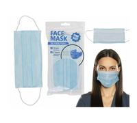 Kit 500 Mascherine Chirurgiche Monouso Azzurre FFP1 con 3 Strati Tg Unica Adulti