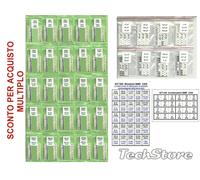 Kit 500 Resistenze SMD 1206 50 valori + KIT 240 condensatori SMD 1206 24 valori
