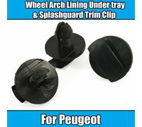 Kit 50pz Clip di fissaggio del parafango Per Peugeot 207 307 206 SW CC 856553