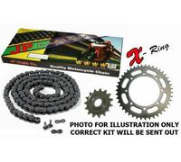 Kit 530 X Anello Catena e Pignone per Honda CBR1100 1997-2009