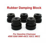 KIT 5PZ SILENT BLOCK BOCCOLA ANTIVIBRANTE PER MOTOSEGA Cinese 45cc 52cc 58cc