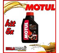 KIT 5X LITRO OLIO MOTUL 7100 4T 20W50 100% SINTETICO PER MOTORI 4T - 5x 104103