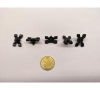 Kit 5x Molletta Molla Clip Fissaggio Profilo Modanatura Laterale Fiat 127 128 13