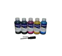 Kit 5x100ml inchiostro INKTEC PREMIUM FOTOGRAFICO di ricarica cartucce originale