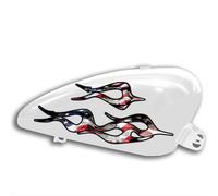 Kit 6 adesivi moto serbatoio USA BANDIERA AMERICA bobber chopper harley 2461