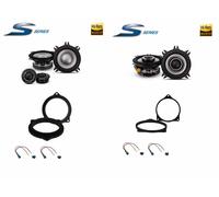 Kit 6 altoparlanti Alpine S2 per BMW Serie 5 F10 2010-2016 Anteriori e Poster...
