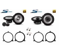 Kit 6 altoparlanti Alpine S2 per Toyota Rav 4 Anteriori e Posteriori