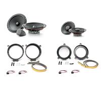 Kit 6 altoparlanti Focal Universal per Mercedes CLK Cabriolet serie A209 dal...