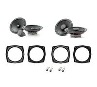 Kit 6 altoparlanti Focal Universal per Mitsubishi Pajero V80 3 porte Short Wh...