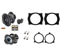 Kit 6 altoparlanti Gladen per Subaru XV-E boxer serie 2018 - 2022 Anteriori e...