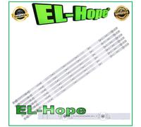 KIT 6 BARRE 9 LED PER TV HISENSE 65" CRH-BX65X1U813030T060999P HD650X1U71-T0
