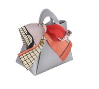 Kit 6 bomboniere a forma di borsetta con foulard portaconfetti sacchetto regalo