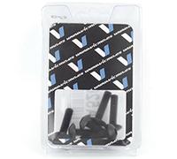 Kit 6 Bulloni Allen Testa Auto Filettate m5x25mm Nero V Parts per