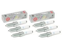 Kit 6 Candele Accensione NGK Iridium Audi RS4 RS5 Porsche Macan Cayenne 911 992