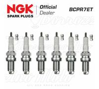KIT 6 CANDELE ORIGINALE NGK BCPR7ET PORSCHE 911 CARRERA 2 SPEEDSTER 993 3.6 1994