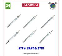 Kit 6 candelette Kamoka per NISSAN PATROL suf