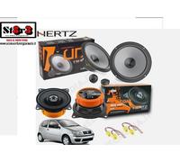 Kit 6 Case Altoparlanti Hertz SQL Anterior e Posterior per Fiat Punto 188