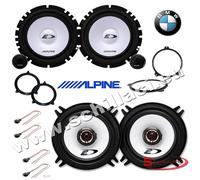 Kit 6 casse ALPINE BMW serie 3 e46 1998-2006 con adattatori e supporti