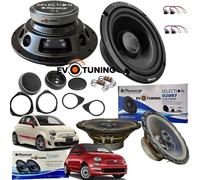 Kit 6 Casse Altoparanti Phonocar Anteriori e Posteriori per Fiat 500 / Abarth