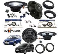 Kit 6 Casse Altoparlanti Alpine Ant+Post con Adattatori per Volkswagen Tiguan