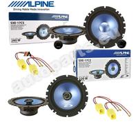Kit 6 Casse Altoparlanti Alpine Anteriori e Posteriori per Alfa Romeo 156