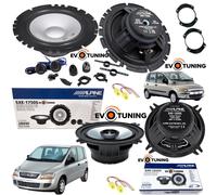 Kit 6 Casse Altoparlanti ALPINE Anteriori e Posteriori per Fiat Multipla