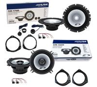 Kit 6 Casse Altoparlanti Alpine Anteriori e Posteriori per Opel Astra H dal 2004