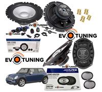 Kit 6 Casse Altoparlanti Alpine Anteriori Posteriori per Mini One Cooper R50 R53