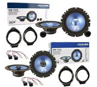Kit 6 Casse Altoparlanti Alpine CS-C2 Anteriori e Posteriori per Chevrolet Cruze