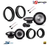 Kit 6 Casse Altoparlanti Alpine S2 per Audi A4 B8 Anteriori+Posteriori S80C S65