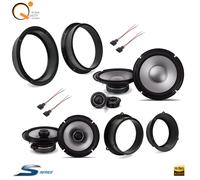 Kit 6 Casse Altoparlanti Alpine S2 per Audi A4 B8 Anteriori+Posteriori S80C S65
