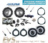 Kit 6 Casse Altoparlanti Alpine SXE-1750s+SXE-1025s ANT+POST per Opel ASTRA H