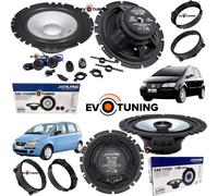 Kit 6 Casse Altoparlanti Alpine SXE Anteriori e Posteriori per FIAT IDEA