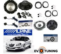 Kit 6 Casse Altoparlanti Alpine Sxe1750s+Sxe1725S Ant+Post per Lancia Delta III