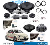 Kit 6 Casse Altoparlanti Audison APK 165+APX 6.5 ANT+POST per FIAT 500 Abarth