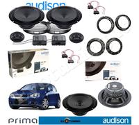 Kit 6 Casse Altoparlanti AUDISON APK 165+APX 6.5 ANT+POST per VW Golf V dal 2003