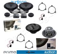 Kit 6 Casse Altoparlanti AUDISON APK 165+APX6.5 ANT+POST x Toyota RAV4 2001>2021