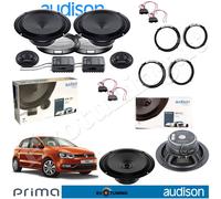 Kit 6 Casse Altoparlanti AUDISON APK +APX 165 4Ohm ANT+POST VW Polo 6R dal 2009>