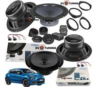 Kit 6 Casse Altoparlanti Audison Apk + Apx 165 Anteriori e Poster per FIAT 500X