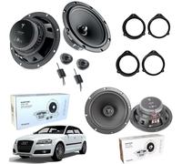 Kit 6 Casse Altoparlanti Focal Ase Acx 165 Ant+Post per Audi A3 8P Sportback 5P