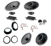 Kit 6 Casse altoparlanti FOCAL per FIAT PANDA con adattatori e supporti