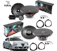 Kit 6 Casse Altoparlanti Focal RSE-RCX 165 Ant+Post per Alfa Romeo Giulietta