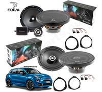Kit 6 Casse Altoparlanti Focal RSE-RCX 165 Ant+Post per Fiat 500X dal 2012