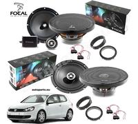Kit 6 Casse Altoparlanti Focal RSE-RCX 165 Ant+Post per Volkswagen Golf 6 (VI)