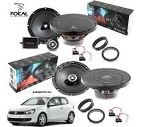 Kit 6 Casse Altoparlanti Focal RSE-RCX 165 Ant+Post per Volkswagen Golf 6 (VI)