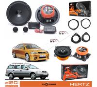 Kit 6 Casse Altoparlanti Hertz Ant+Post +Adattatori per Opel Astra G dal 1998